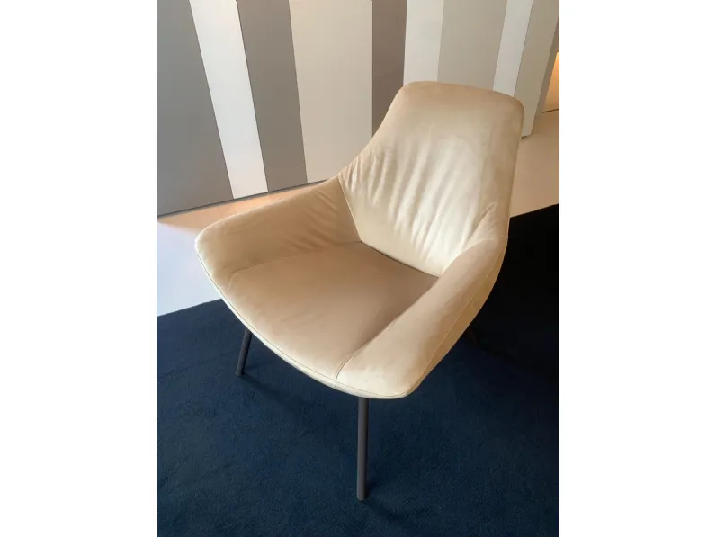 Poltrona in stile design Thelma Doimo salotti in Offerta Outlet