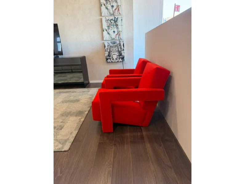 Poltrona in stile design Utrecht Cassina in Offerta Outlet