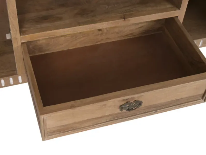 Mobile porta tv Mobile porta tv legno 133 di Outlet etnico con uno SCONTO IMPERDIBILE