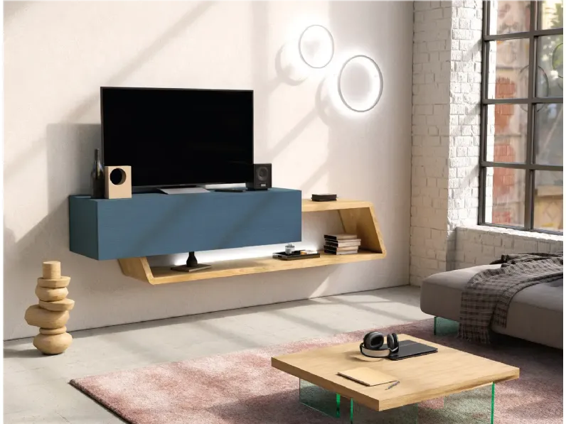 Mobile porta tv Porta tv composizione 1 di Mobilificio bellutti con uno SCONTO IMPERDIBILE
