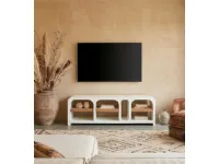 Mobile porta tv Porta tv legno ric 150 di Outlet etnico con uno SCONTO IMPERDIBILE