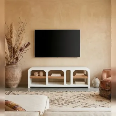 Mobile porta tv Porta tv legno ric 150 di Outlet etnico con uno SCONTO IMPERDIBILE