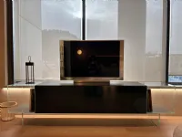 Porta tv di Lago modello 36e8 glass unit tv a PREZZI OUTLET  approfittane ora!
