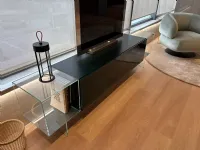 Porta tv di Lago modello 36e8 glass unit tv a PREZZI OUTLET  approfittane ora!