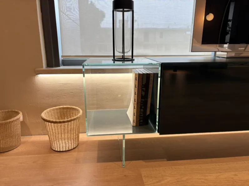 Porta tv di Lago modello 36e8 glass unit tv a PREZZI OUTLET  approfittane ora!