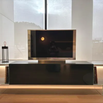 Porta tv di Lago modello 36e8 glass unit tv a PREZZI OUTLET  approfittane ora!