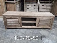 Mobile modello Porta tv teak riciclato 160 porta tv di Outlet etnico in Offerta Outlet