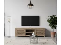 Mobile modello Porta tv teak riciclato 160 porta tv di Outlet etnico in Offerta Outlet