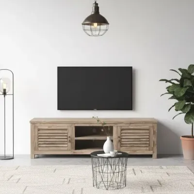 Mobile modello Porta tv teak riciclato 160 porta tv di Outlet etnico in Offerta Outlet