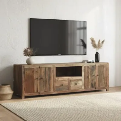 Mobile modello Mobile porta tv legno 200 porta tv di Outlet etnico in Offerta Outlet