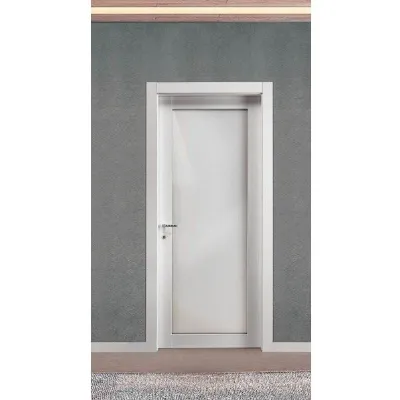 Porta moderna Bertolotto Bianco hd vetro SCONTATA
