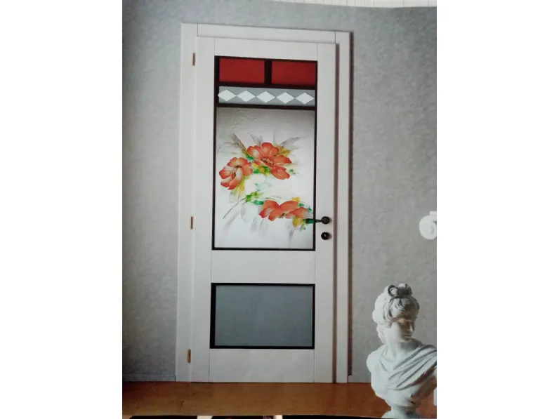 Porta semivetrata  per interni Collezione esclusiva in Offerta Outlet