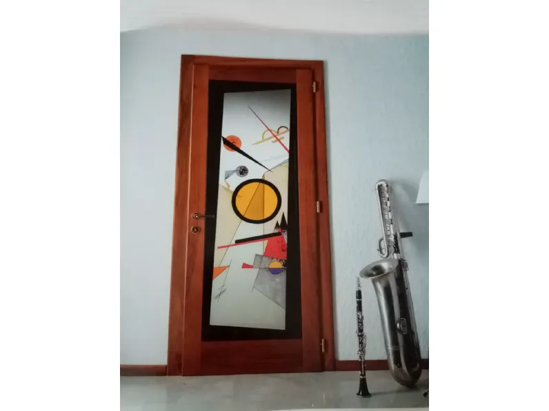 Porta semivetrata  per interni Collezione esclusiva in Offerta Outlet