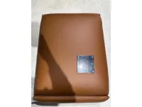 Pouf in pelle Modello chocomagic a marchio Calia a prezzo scontato