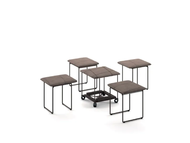 Pouf modello Cubix Ozzio con forte sconto 