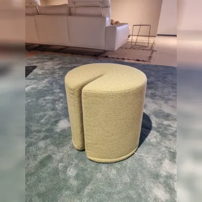 Pouf moderno modello Noel Battistella in Offerta Outlet