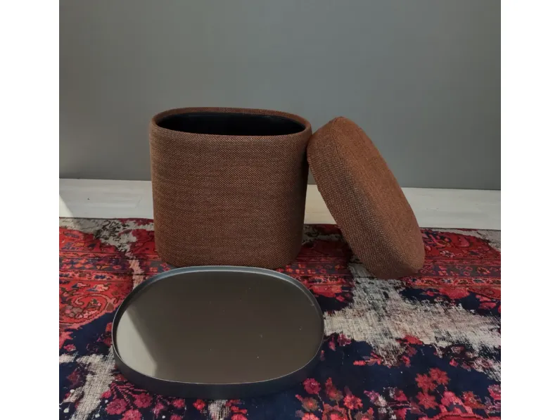 Pouf in tessuto Nobu a marchio Alf da fre a prezzo scontato