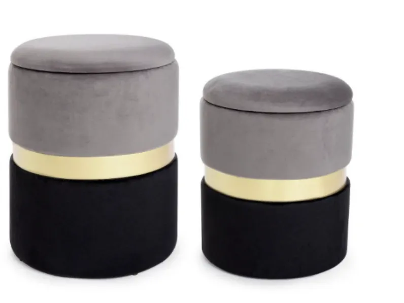 Pouf moderno modello Polly Artigianale a prezzo scontato