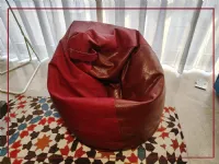 Pouf moderno modello Pouf a sacco Artigianale a prezzo scontato