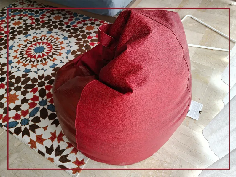 Pouf moderno modello Pouf a sacco Artigianale a prezzo scontato