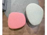 Pouf in tessuto Pouf  a marchio Doimo cityline a prezzo scontato