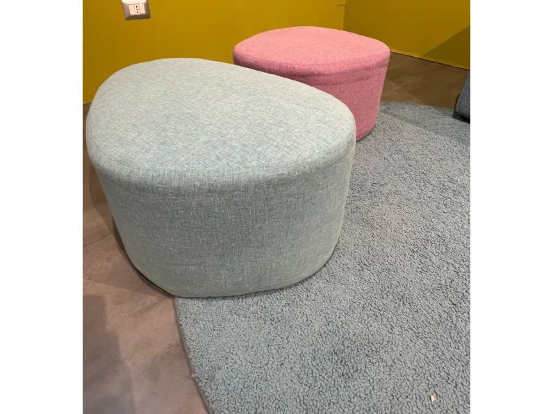 Pouf in tessuto Pouf  a marchio Doimo cityline a prezzo scontato