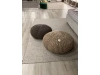 Pouf senza letto Pouf maglia a rete Artigianale in offerta