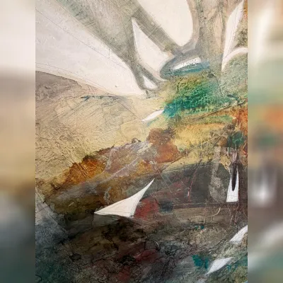 Quadro altre tipologie Quadro materico su tela Artigianale a prezzi convenienti