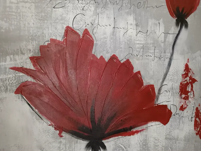 Quadro magnifico con fiori Collezione esclusiva in Offerta Outlet