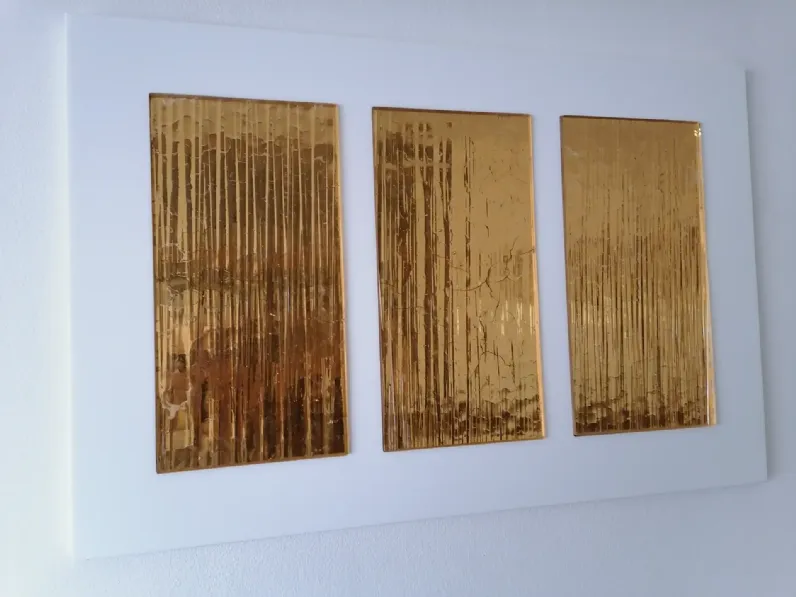 Quadro Pannello decor oro Mya design a prezzi convenienti