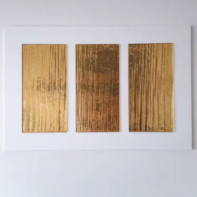 Quadro Pannello decor oro Mya design a prezzi convenienti