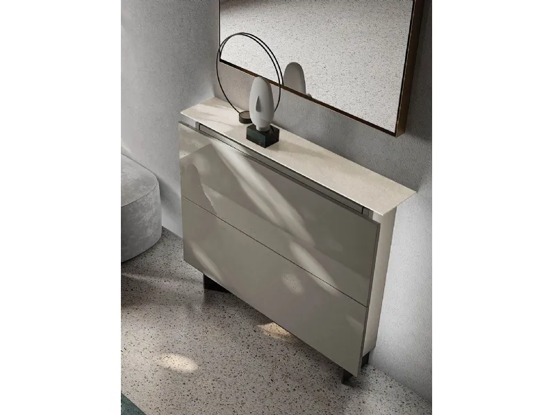 Scarpiera in melaminico Hosoi di Birex a prezzi outlet
