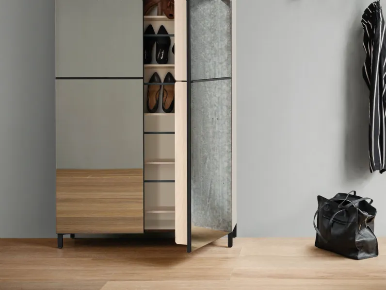 Scarpiera Linear stile design a marchio Birex