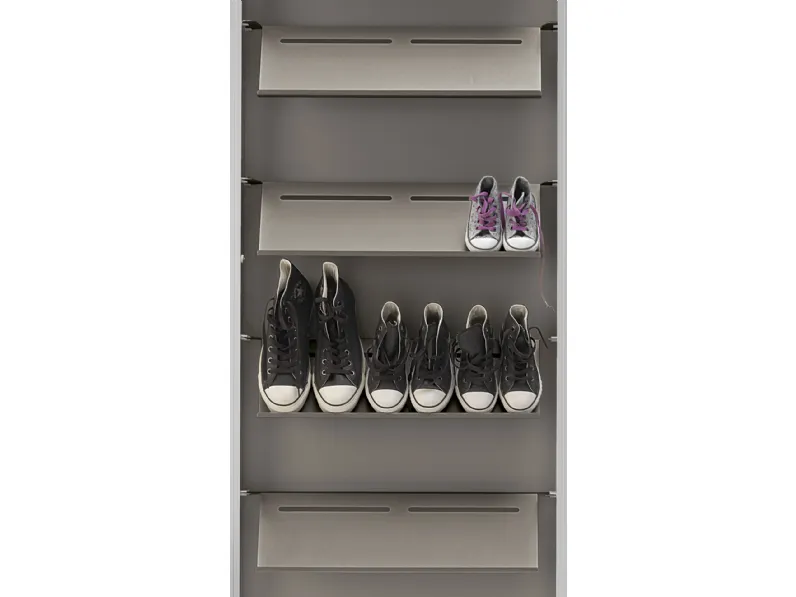 Scarpiera Boxone stile design a marchio Kristalia