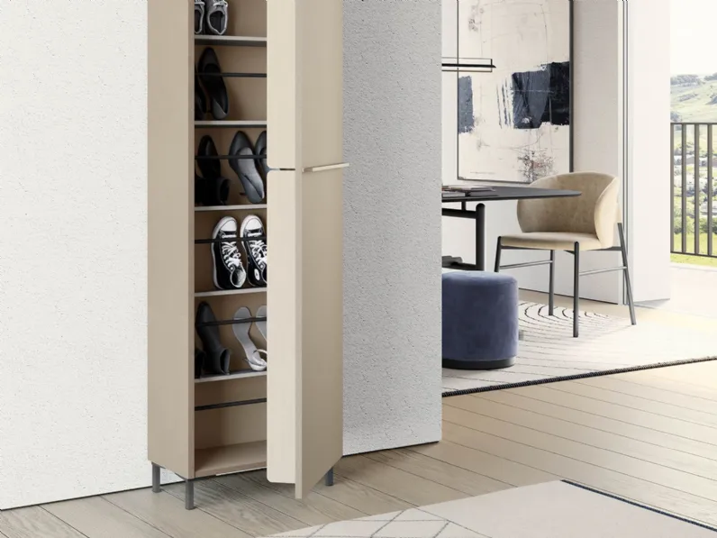 Scarpiera in melaminico Linear di Birex a prezzi outlet