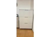 Scarpiera modello Scarpiera minima olmo chiaro  di Birex in melaminico in Offerta Outlet