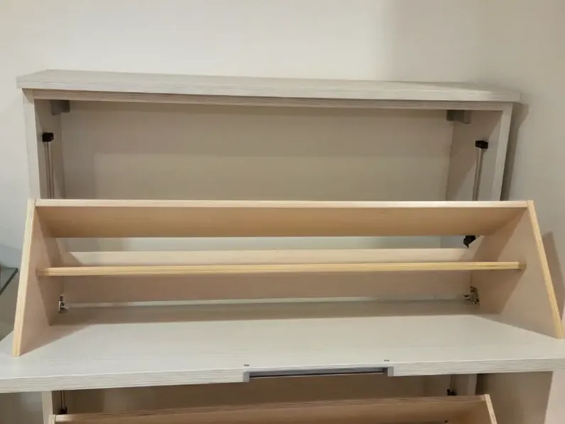 Scarpiera modello Scarpiera minima olmo chiaro  di Birex in melaminico in Offerta Outlet