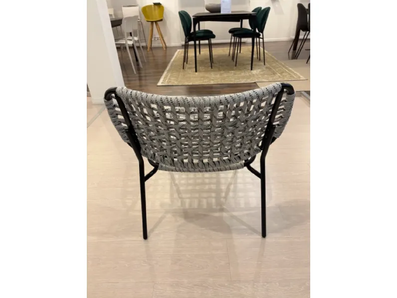 Sedia da giardino Yo! lounge a marchio Connubia con forte sconto 