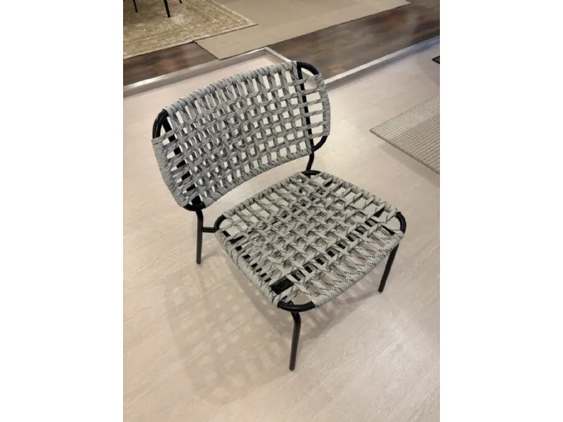 Sedia da giardino Yo! lounge a marchio Connubia con forte sconto 