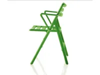 Sedia da giardino Sedia pieghevole con braccioli verde folding air-chair magis  Magis a prezzi outlet
