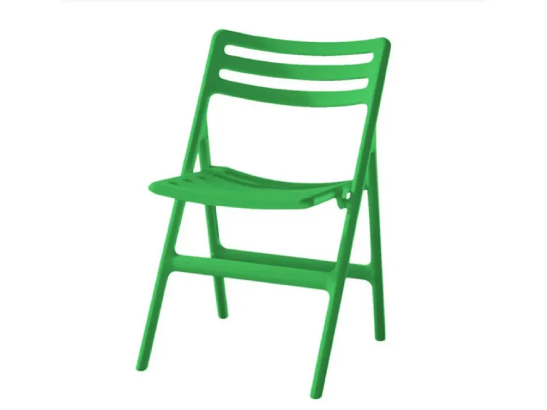 Sedia da giardino modello Sedia pieghevole con braccioli verde folding air-chair magis  Magis a prezzo scontato