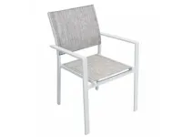 Sedia Poltroncina jamaica bianca - cosma per l'esterno a marchio Cosma outdoor living a prezzi outlet