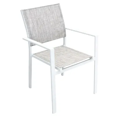 Sedia Poltroncina jamaica bianca - cosma per l'esterno a marchio Cosma outdoor living a prezzi outlet