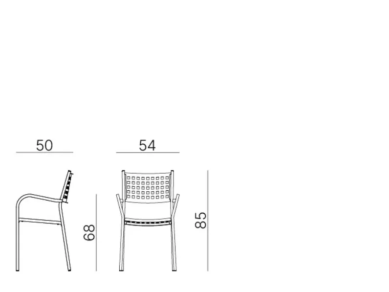 Sedia da giardino Poltroncina alice corten Vermobil in offerta