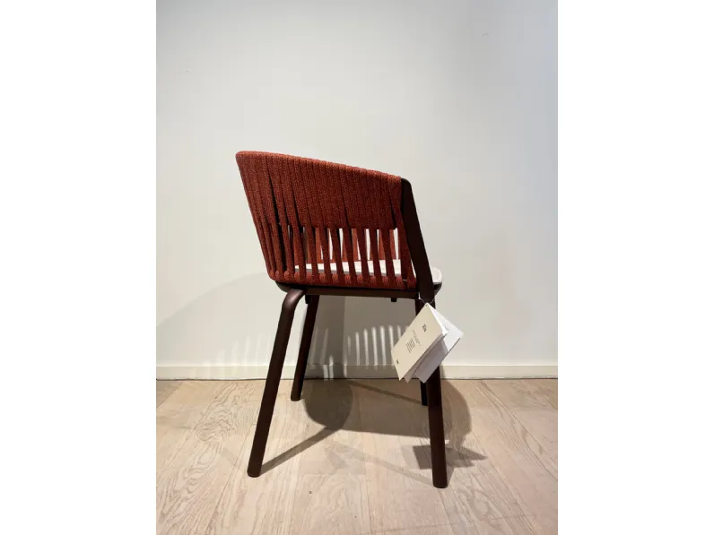 Sedia da giardino Poltroncina ria  intreccio completo Collezione esclusiva con forte sconto