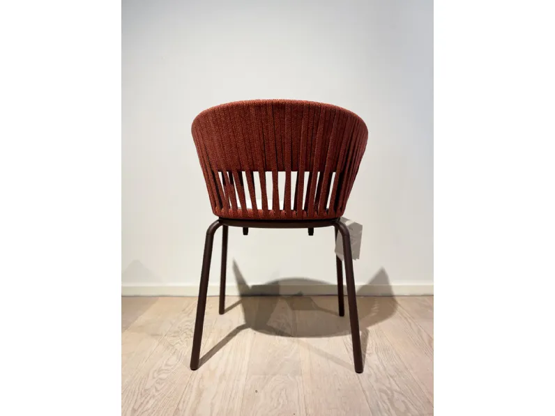 Sedia da giardino Poltroncina ria  intreccio completo Collezione esclusiva con forte sconto
