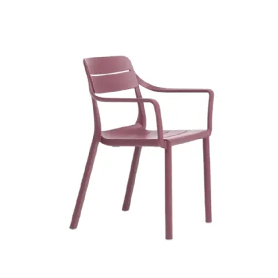 Sedia da giardino Sedia con braccioli cassia borgogna  Nardi con forte sconto