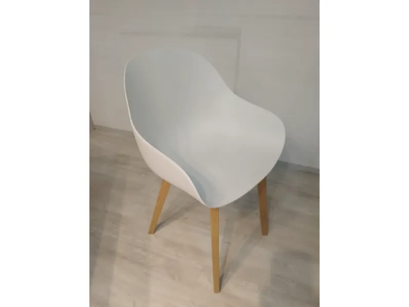 Sedia in plastica poltroncina 2+2 sedie academy pronta cons. spedibili in Offerta Outlet