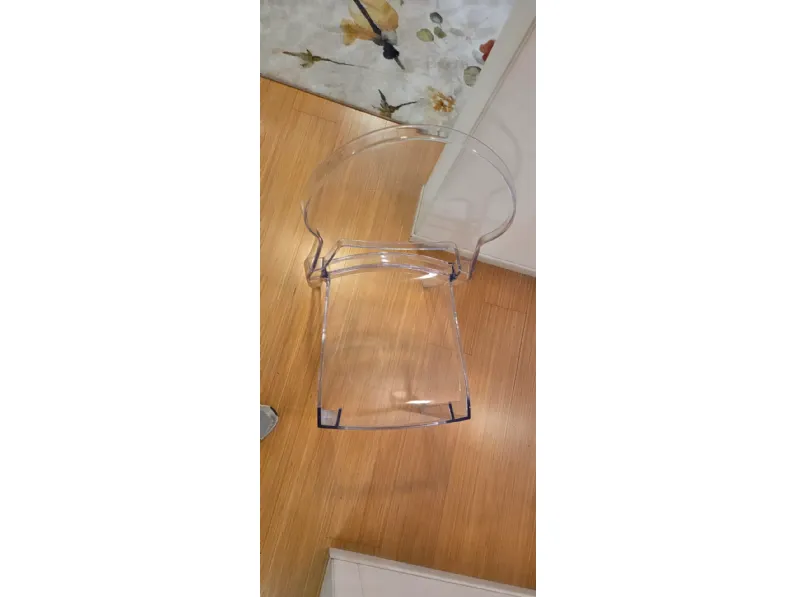 Sedia da cucina 4 sedie metalcrilato trasparente  di La seggiola SCONTATA 50%
