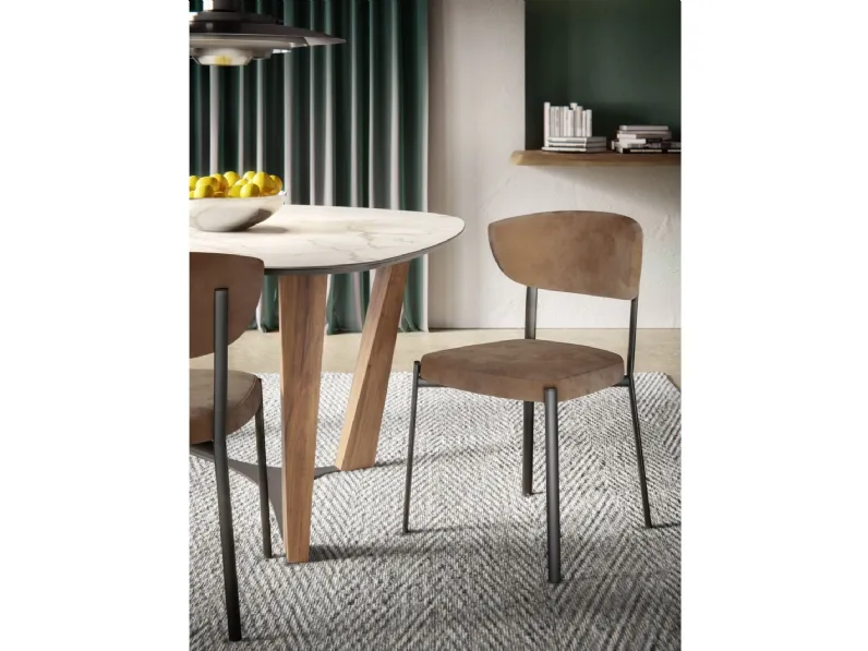 Sedia da soggiorno Teddy * di Ambianceitalia SCONTATA 35%